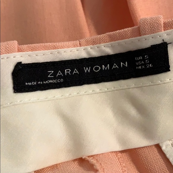*SOLD* Elegant Zara linen slacks - Picture 3 of 3